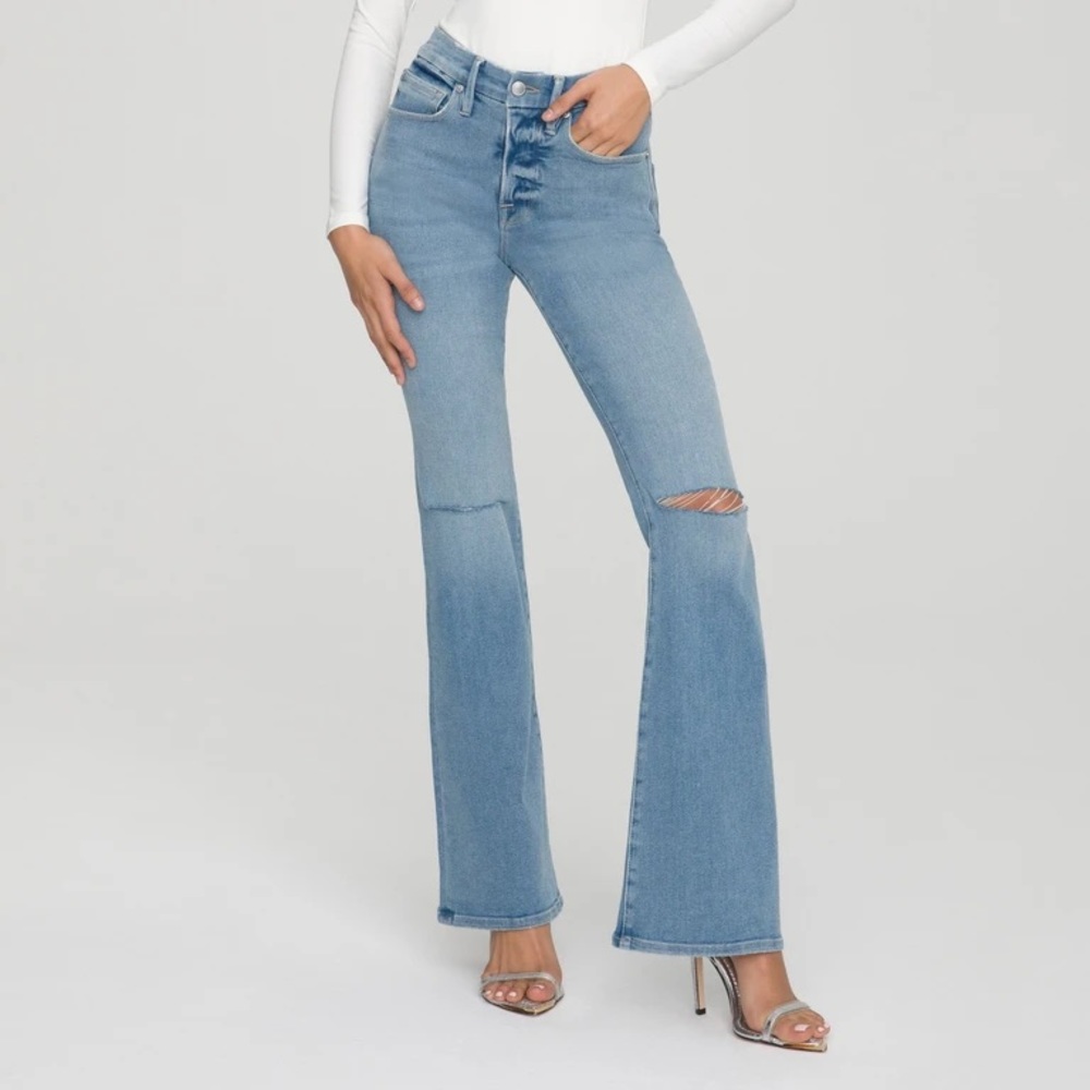 Brand new Good American Flare Deep V